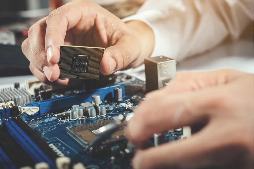 Technician Repairing Computer Computer Hardware Repairing Upgrade Technology 1